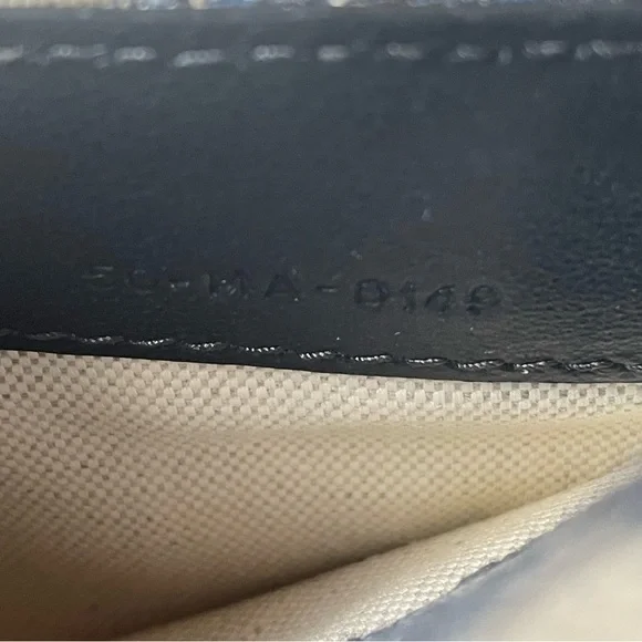 DIOR Blue Oblique Canvas and Leather Saddle Belt Bag 🤍 - Picture 10 of 12